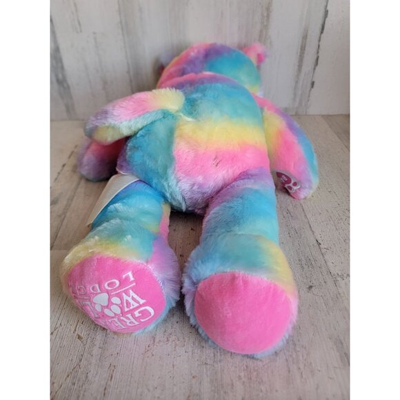 Great Wolf Lodge Build-A-Bear rainbow exclusive plush stuffed animal - Picture 5 of 7